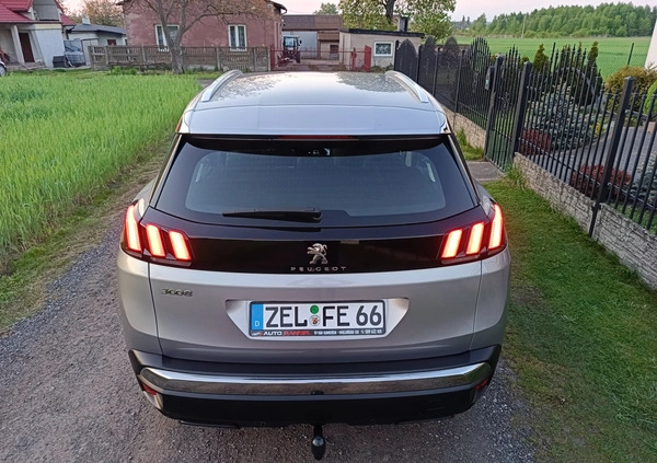 Peugeot 3008 cena 69900 przebieg: 132000, rok produkcji 2018 z Kamieńsk małe 596